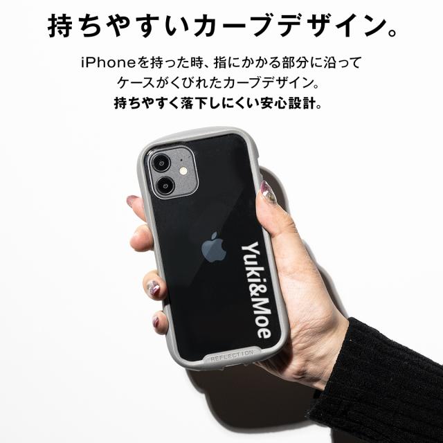 iPhone12 13 14 名入れ対応 耐衝撃ハイブリットケース