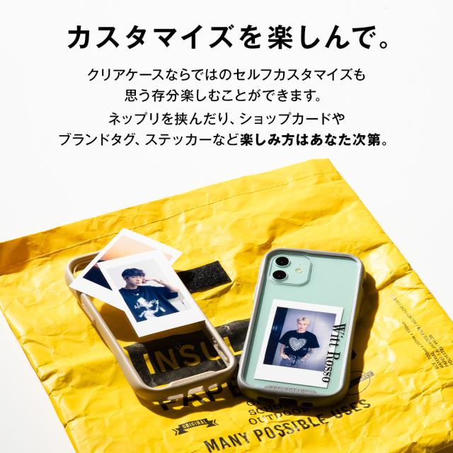 iPhone12 13 14 名入れ対応 耐衝撃ハイブリットケース