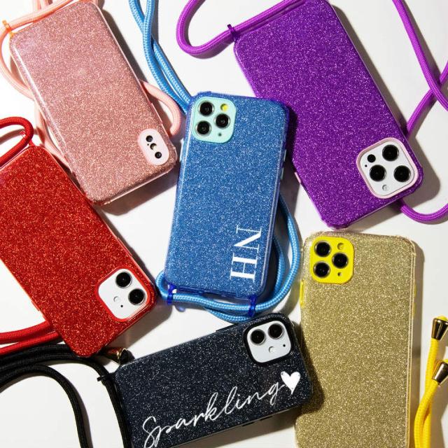 iPhone12mini iPhone 12 iPhone 12 Pro iPhone 12 Pro Max iPhone11 iPhone11 Pro iPhone 11 Pro Max iPhone7/8/se2 iPhone X/Xs 名入れ対応 ショルダー型ストラップケース