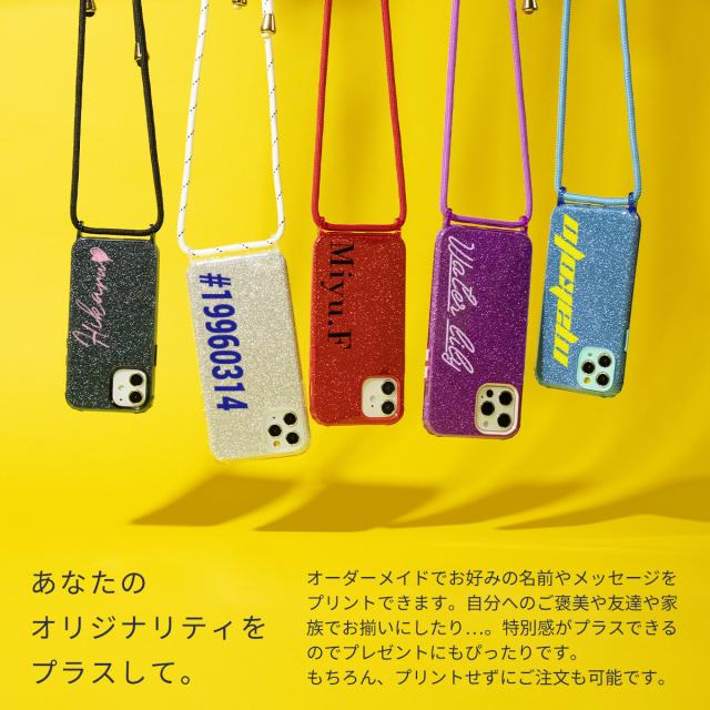 iPhone12mini iPhone 12 iPhone 12 Pro iPhone 12 Pro Max iPhone11 iPhone11 Pro iPhone 11 Pro Max iPhone7/8/se2 iPhone X/Xs 名入れ対応 ショルダー型ストラップケース