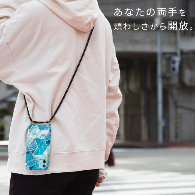 iPhone12mini iPhone12 iPhone12Pro iPhone12ProMax iPhone11 iPhone11Pro iPhone11ProMax iPhone7 iPhone8 iPhonese第2世代 iPhoneX Xs 大理石調ショルダー型ストラップ