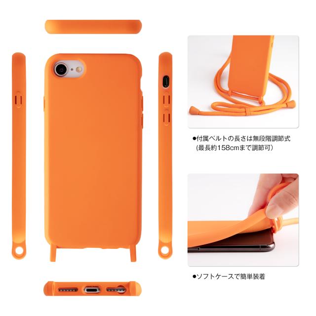 iPhone 各機種 名入れ対応 ショルダー型ストラップケース