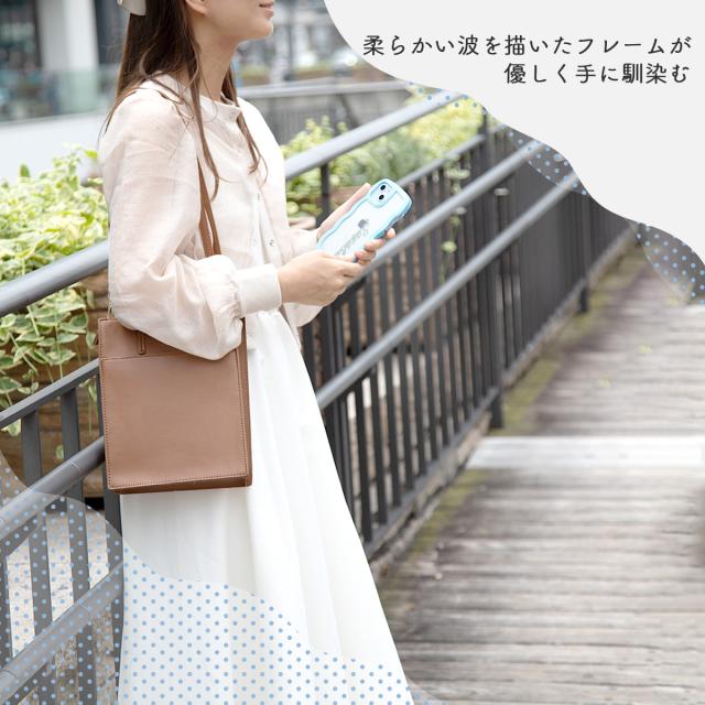 iPhone 13 iPhone 13Pro iPhone 12 iPhone 12Pro ウェーブフレームケース