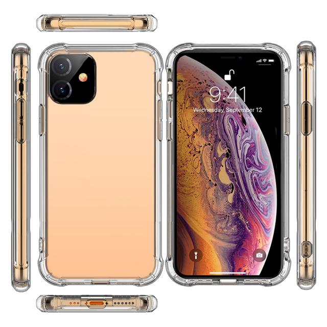 iPhone11 耐衝撃TPUクリアケース