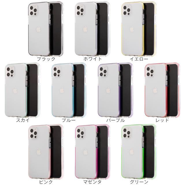 iPhone12mini iPhone 12 iPhone 12 Pro iPhone 12 Pro Max 耐衝撃TPUクリアケース