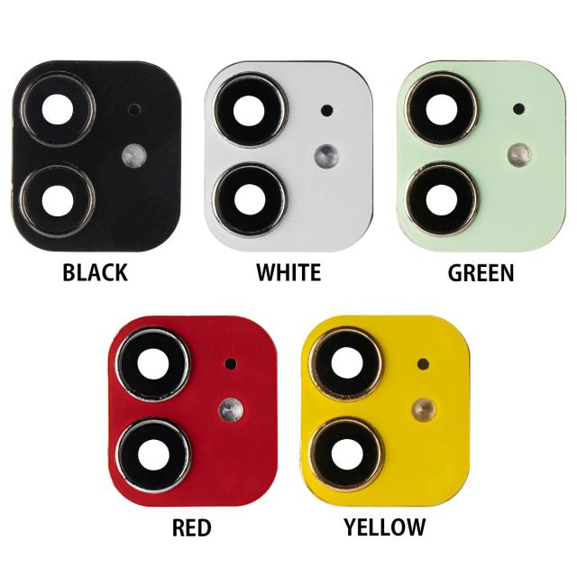 iPhoneXR カメラレンズカバー iPhone11 擬態 変身