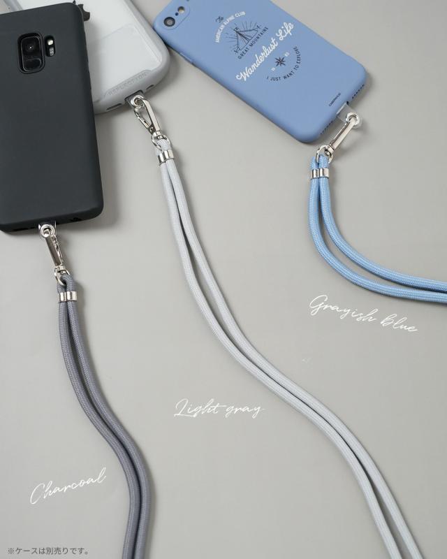 スマホショルダー ニュアンスカラー ストラップ スマホストラップ ショルダー