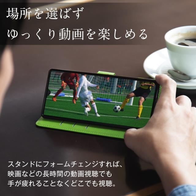 OPPO A5 2020 レザー手帳型ケース