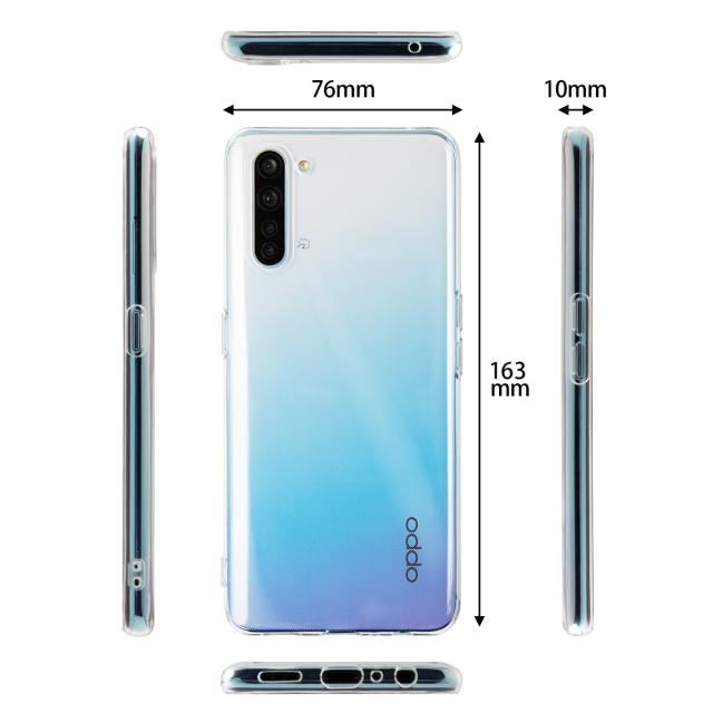 OPPO Reno3 A TPU クリアケース