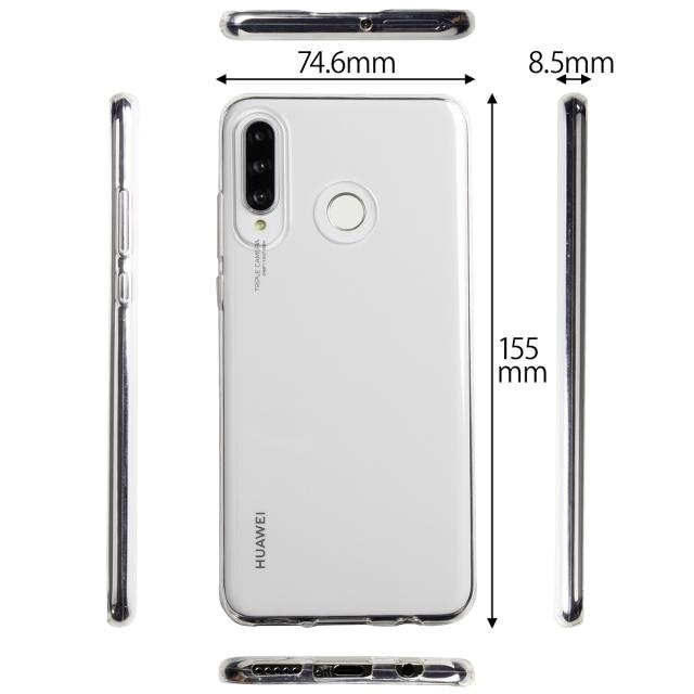 P30 Lite TPU クリアケース