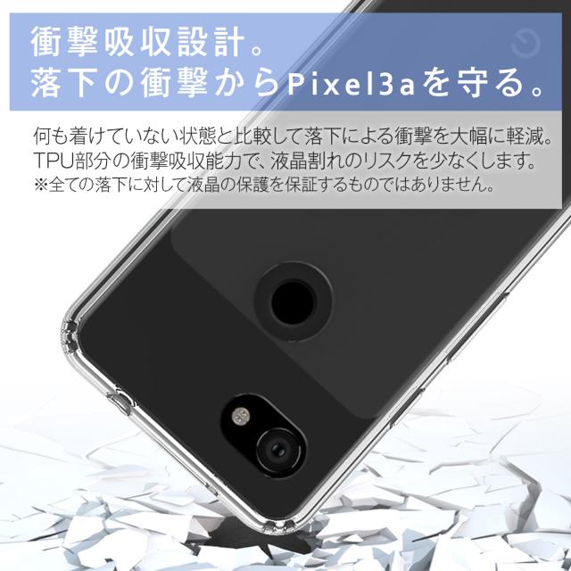 Pixel 3a 耐衝撃TPUクリアケース