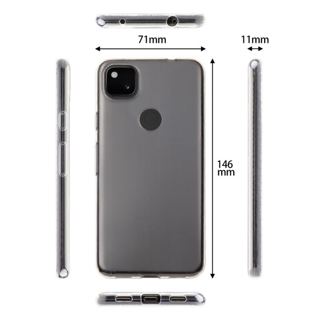 Google Pixel 4a TPU クリアケース