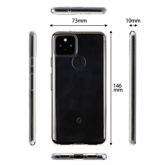 Google Pixel 5 TPU クリアケース