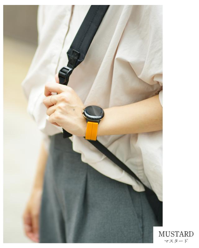 Pixel Watch マグネット シリコン バンド