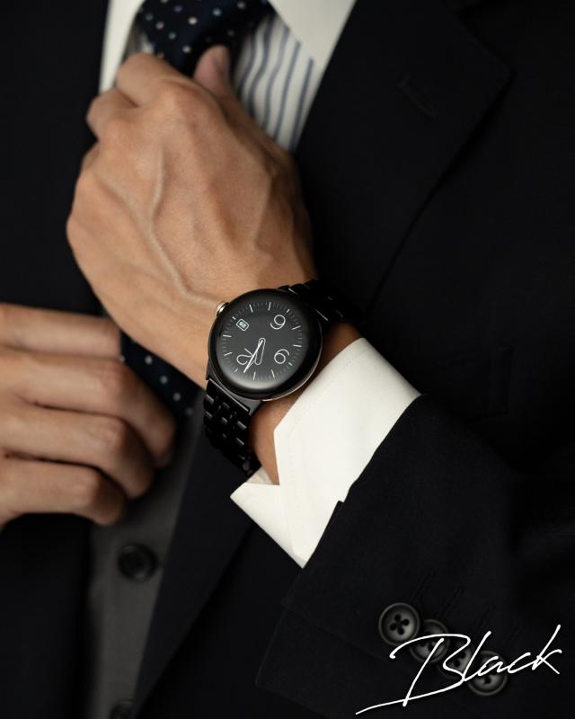 Pixel Watch 7連ステンレス メタル バンド