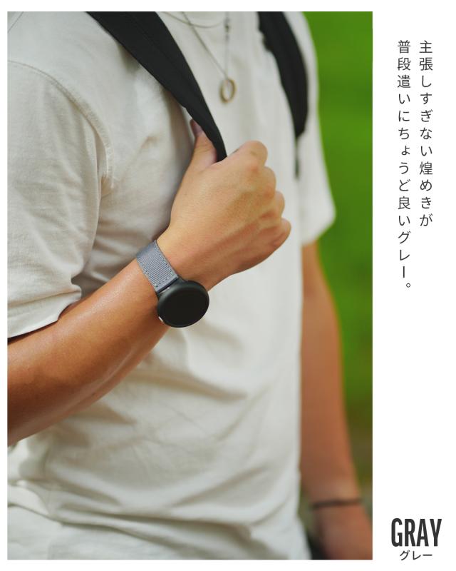 Pixel Watch 液晶カバー付き ナイロンベルト