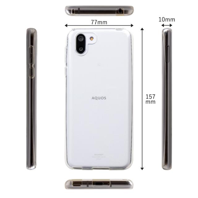 AQUOS R2 TPU クリアケース