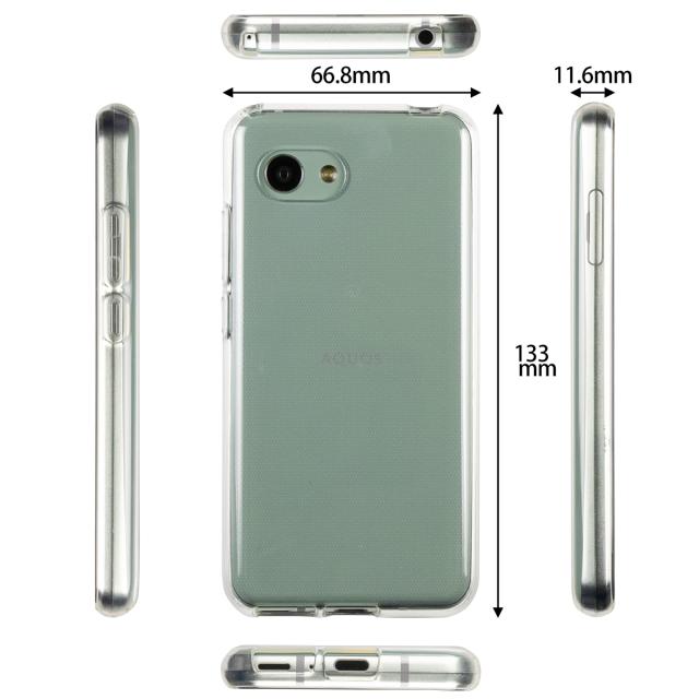 AQUOS R2 Compact 803SH SH-M09 TPU クリアケース