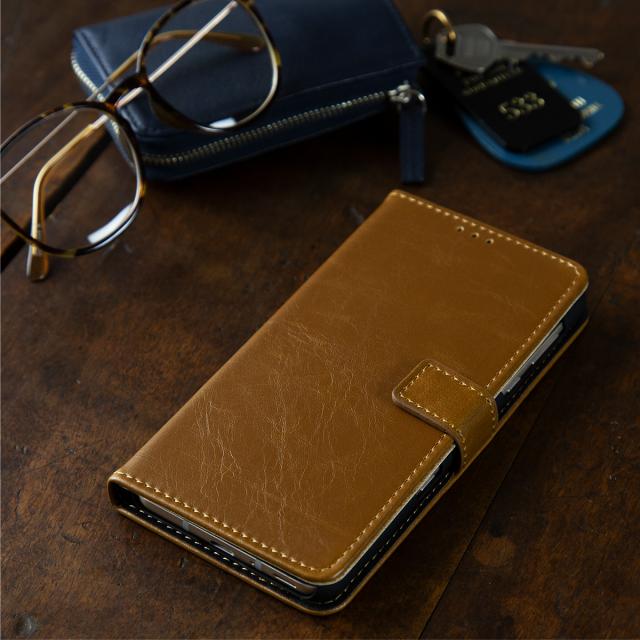 AQUOS R3 SH-04L SHV44 アンティークレザー手帳型ケース