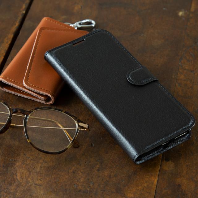 AQUOS R3 SH-04L SHV44 レザー手帳型ケース