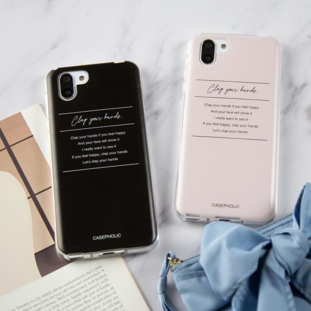AQUOS R2 SH-03K SHV42 英詩 TPUケース