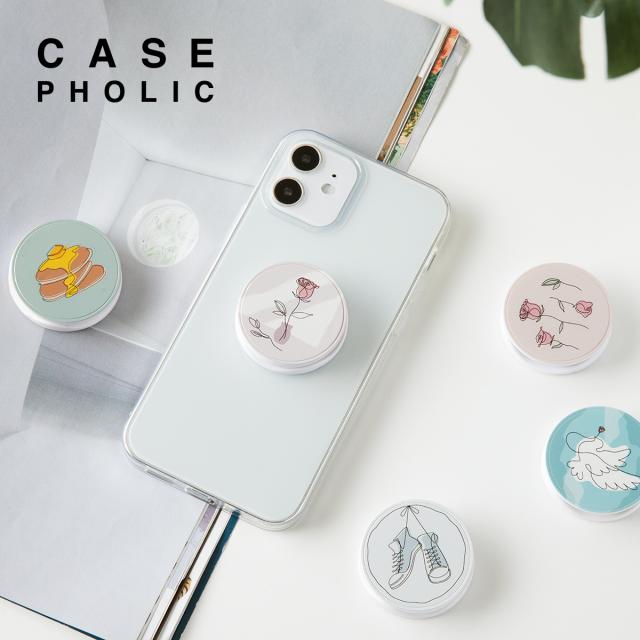 スマホグリップ ラインアート