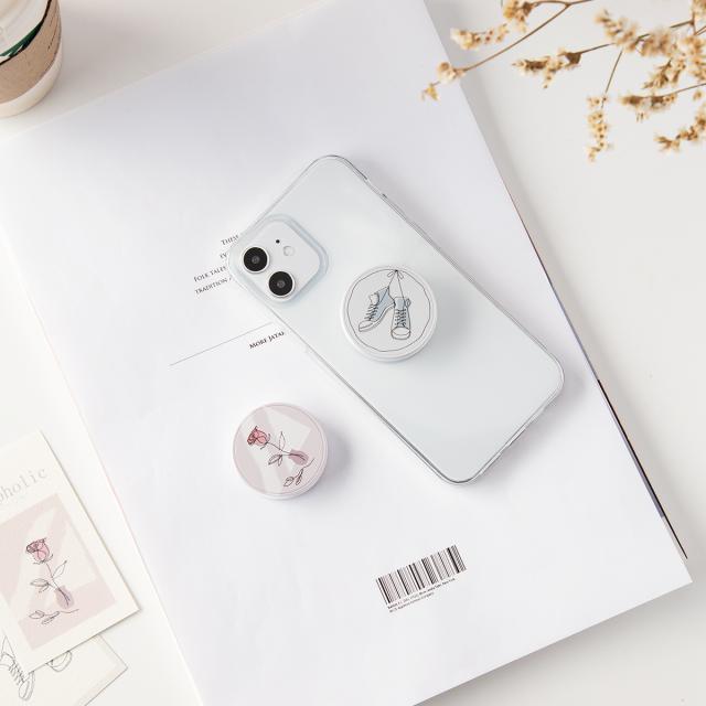 スマホグリップ ラインアート