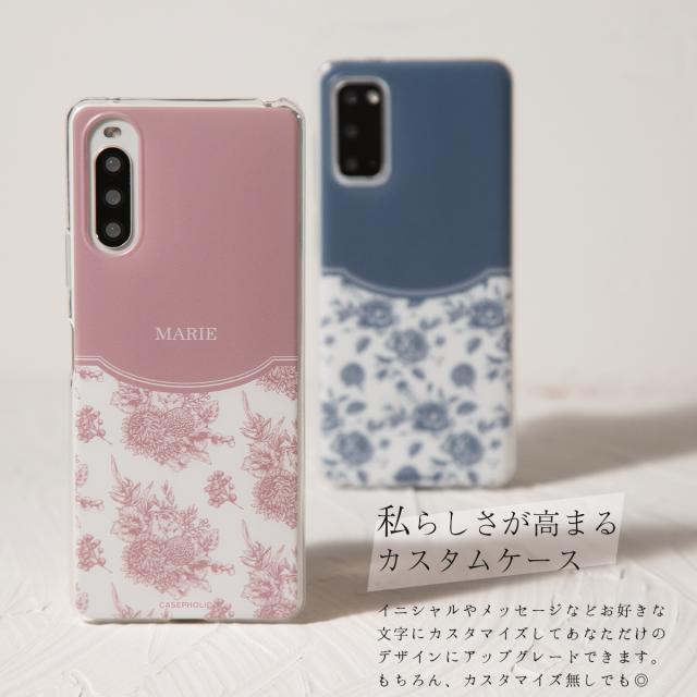 iPhone クラシックフラワー ソフトケース