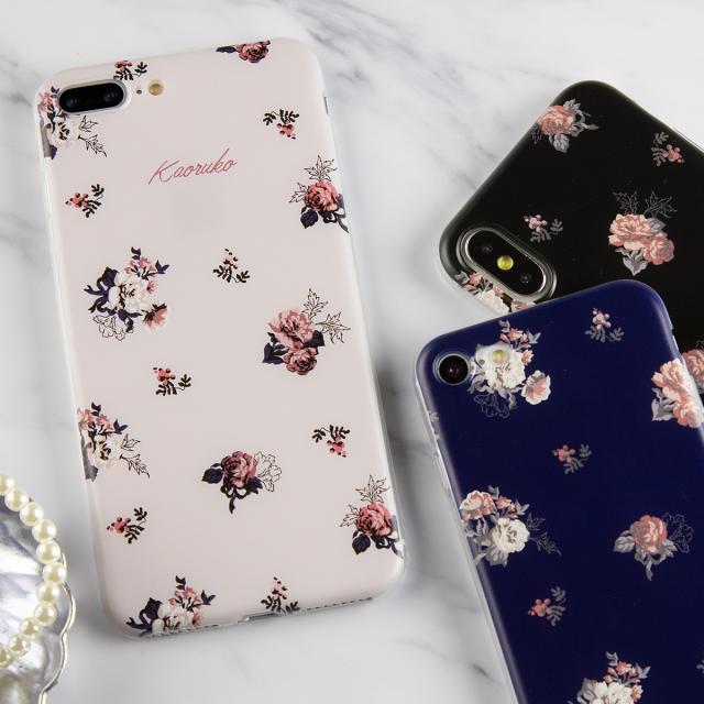iPhone バラ 花柄 TPUケース