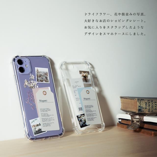 iPhone スマホケース フラワースクラップ