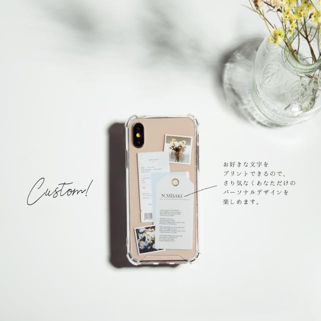 iPhone スマホケース フラワースクラップ