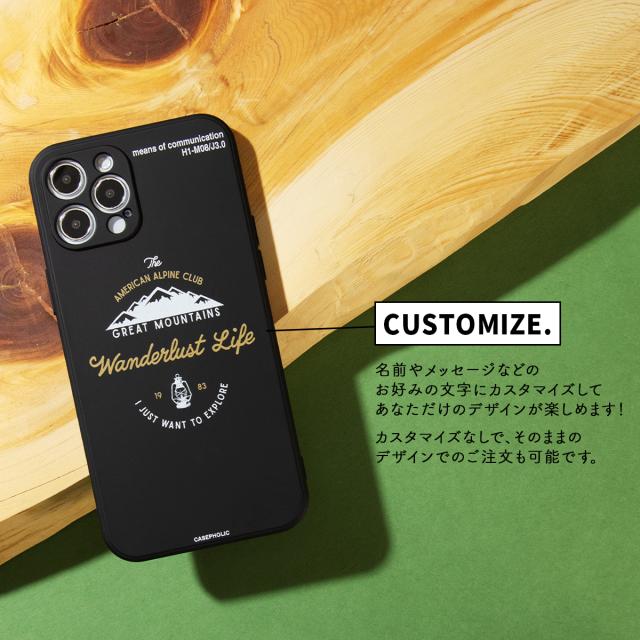 iPhone  各機種 アウトドア 名入れ対応 スマホケース