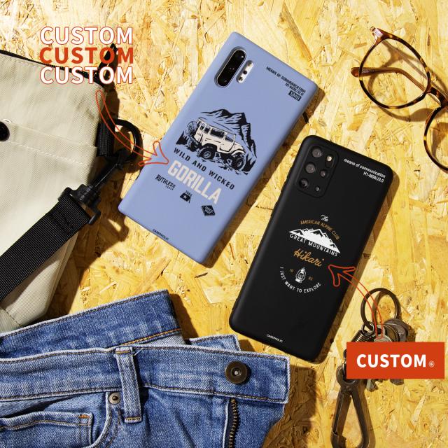 iPhone  各機種 アウトドア 名入れ対応 スマホケース