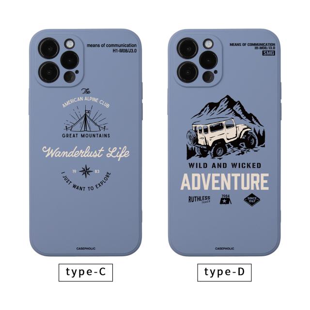 iPhone  各機種 アウトドア 名入れ対応 スマホケース