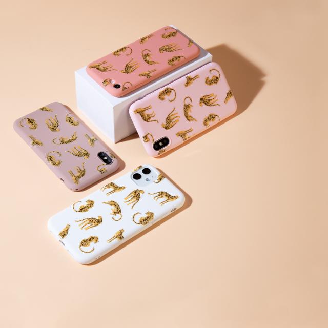 iPhone レオパード TPU ケース