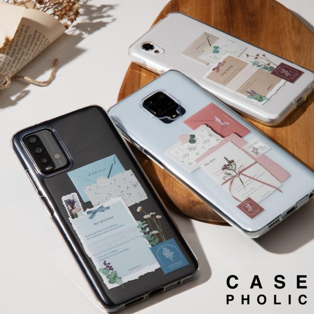 Xiaomi 招待状モチーフの花柄カスタムケース Floral invitation