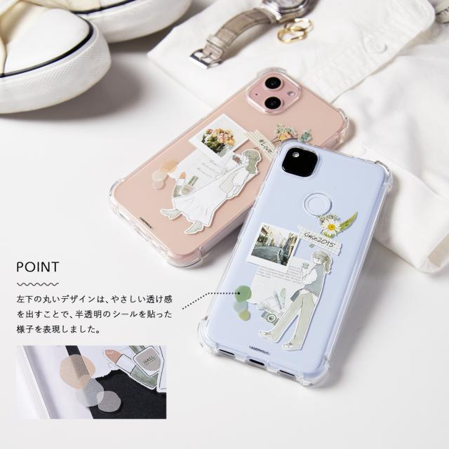 Xiaomi 大人女子のライフスタイル風 コラージュノート柄カスタムケース