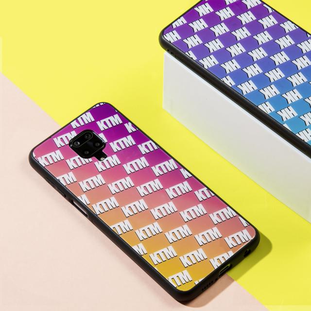 Redmi Note 9S オーダーメイド モノグラム 背面9Hガラスケース
