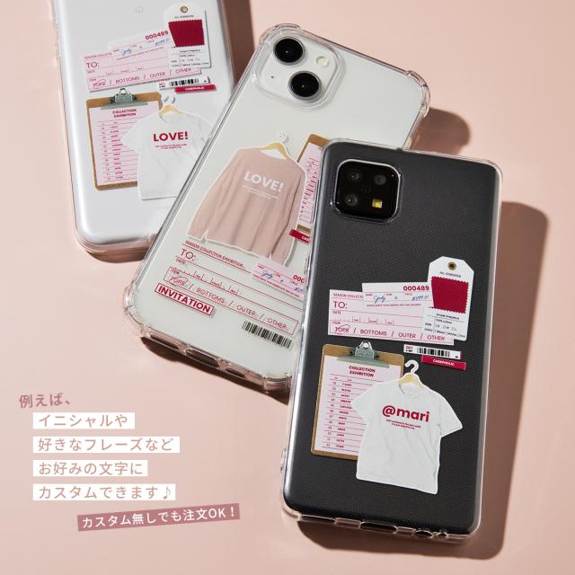 Xiaomi 各機種 オーダーシート風コラージュソフトケース