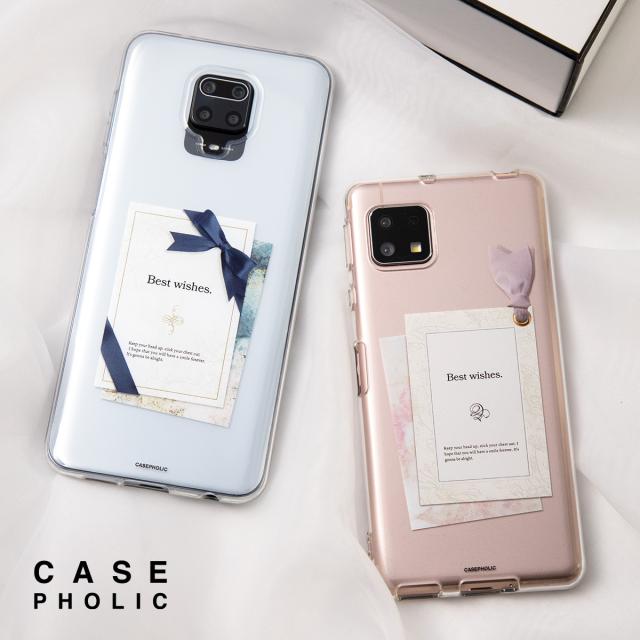 Xiaomi リボンデザイン グリーティングカード風 カスタムケース