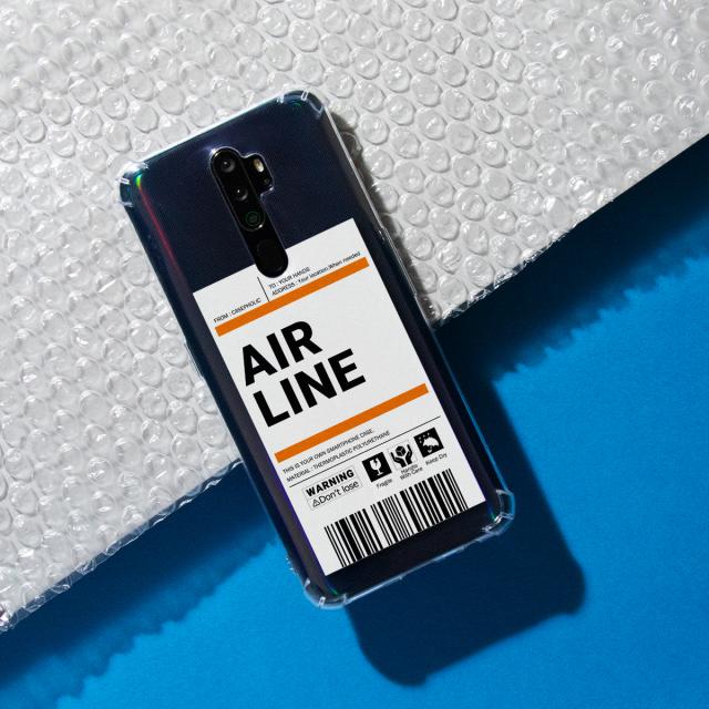 出荷ラベルモチーフ OPPO Xiaomi スマホケース