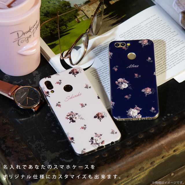 OPPO 名入れ対応 エレガントローズ カスタムケース