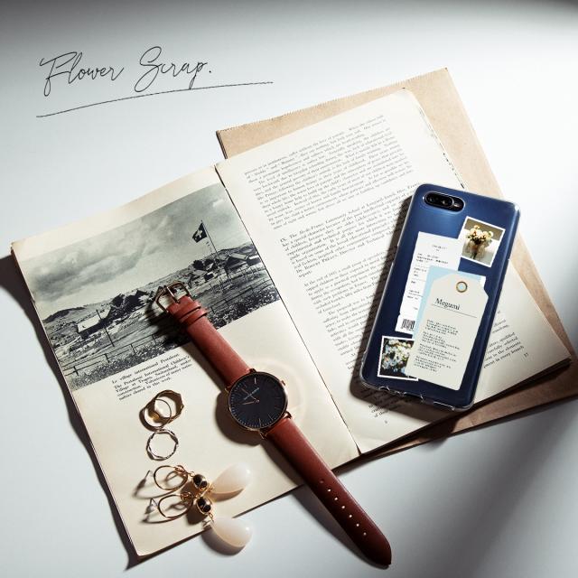 OPPO Xiaomi スマホケース フラワースクラップ