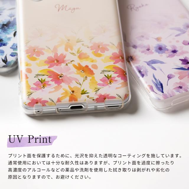 OPPO メルティーフラワープリント TPUカスタムケース