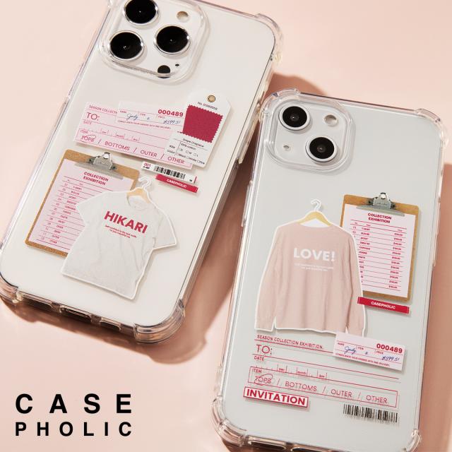 OPPO 各機種 オーダーシート風コラージュソフトケース