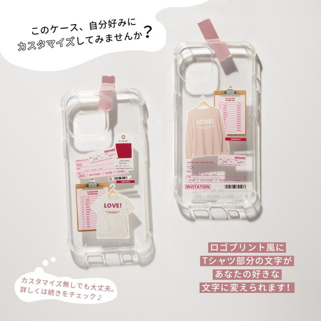 OPPO 各機種 オーダーシート風コラージュソフトケース