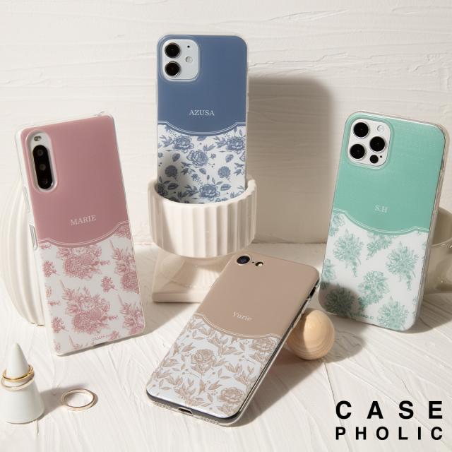 Google Pixel クラシックフラワー ソフトケース