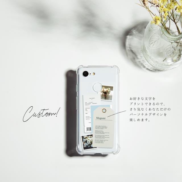 Google 全機種対応 スマホケース フラワースクラップ