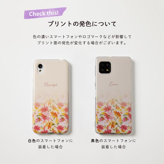 Google Pixel メルティーフラワープリント TPUカスタムケース