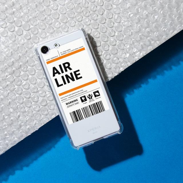 出荷ラベルモチーフ Xperia スマホケース